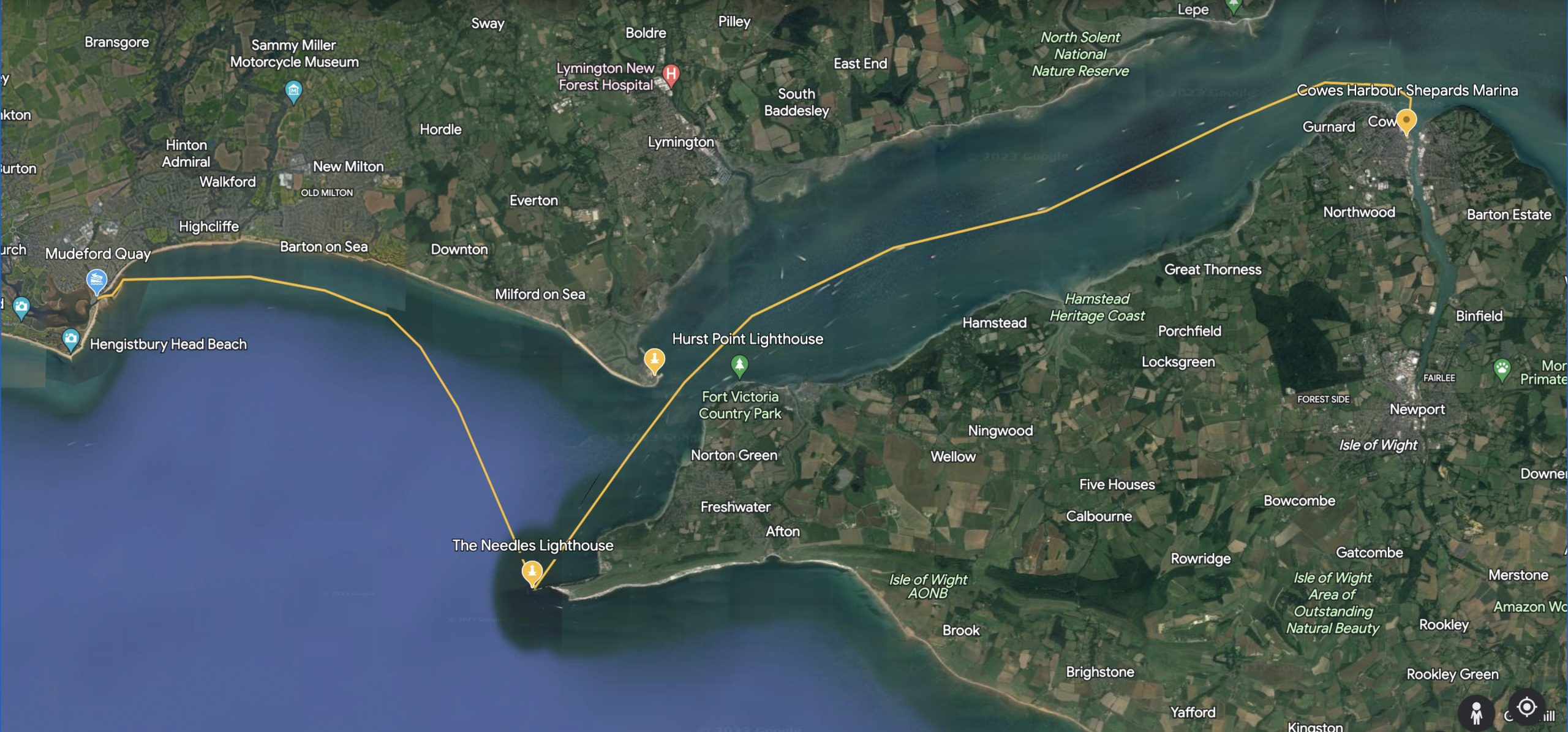 Boat Trip & Charter Cowes, Isle of Wight