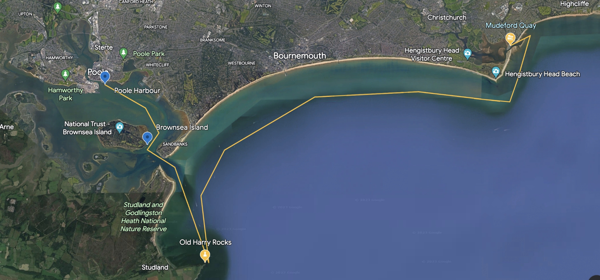 Boat Charter & Trip Jurassic Coast Dorset